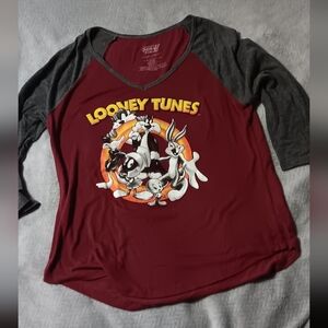 Loony Toons Long Sleeve - Womens Large